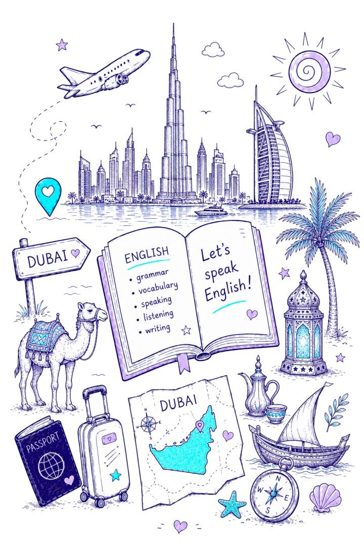 Preparación para viajar a Dubái