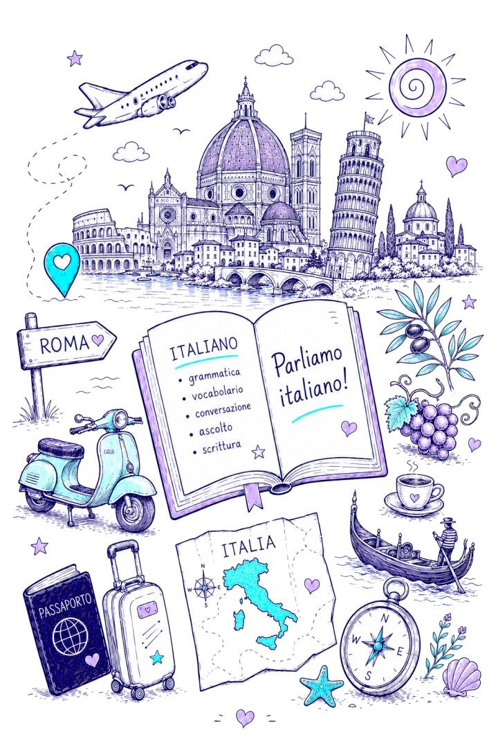Preparación para viajar a Italia