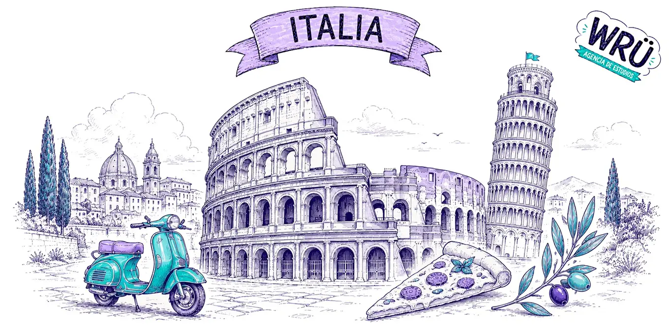 Paisaje de Italia